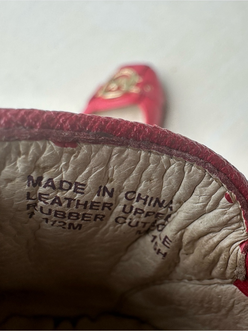 Michael Kors Women's Red MK Logo Ballet Flats 7.5 - Picture 9 of 9